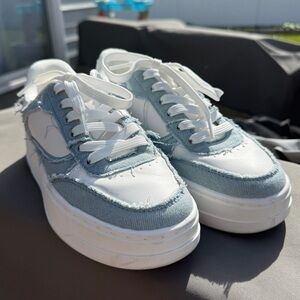 Zara denim sneakers size 37